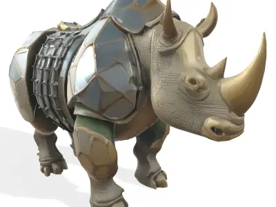 Fantastic Menagerie - Mythical Animal Figurine Collection 3D print model