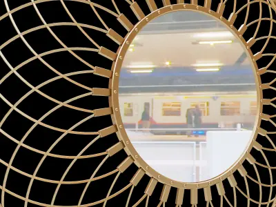 Cyan Designs Fairplex Mirror 3D model