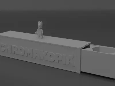 CUSTOM TYLER THE CREATOR CHROMAKOPIA LEGO AND BOX 3D print model