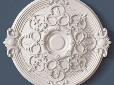 Ceiling Medallion 3D model purchase