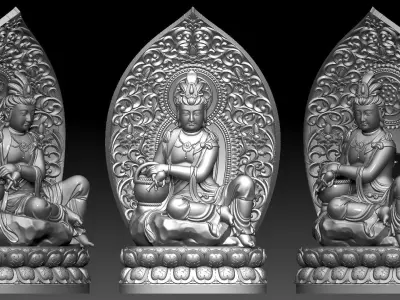 Guanyin  3D print model