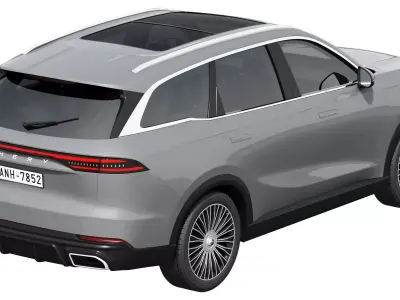 Chery Tiggo 9X 2025 3D model