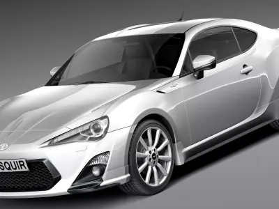 Toyota GT86 TRD 2014 3D model