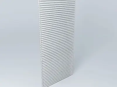 Wall pegboard Free 3D model