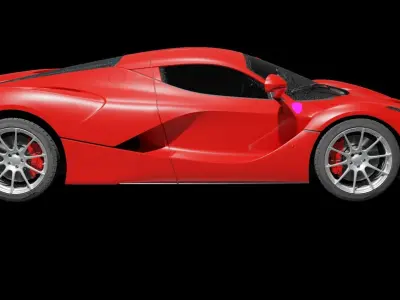 Ferrari LaFerrari 3D model shop