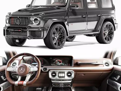 Brabus Shadow 800 3D model