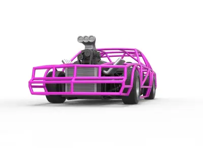 Exo car Scale 1 to 25 3D print model