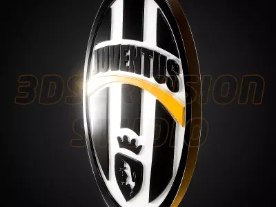 Juventus logo -  Cinematic - 3D print 3D model