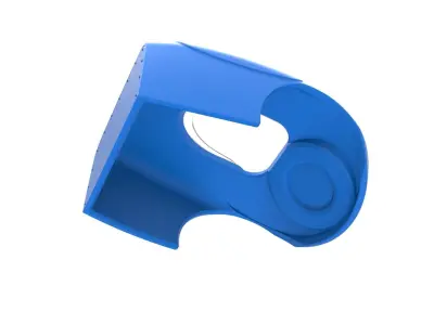 Shell of Vintage front engine dragster Version 4 Scale 1 to 25 3D print model