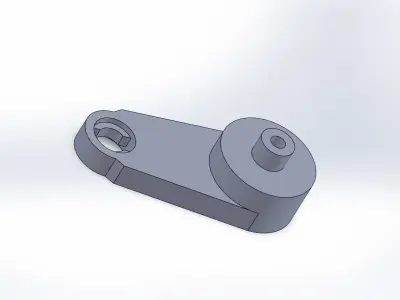  46371223863  DE 67 00039 Qashqai gearmotor rod 3D print model