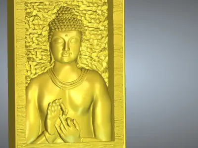 buddha 3D print model shop