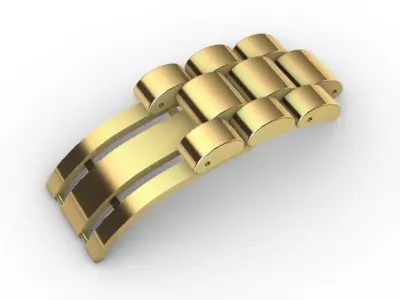 Chain bracelet clasp brand watch printable 3d design 3D print model