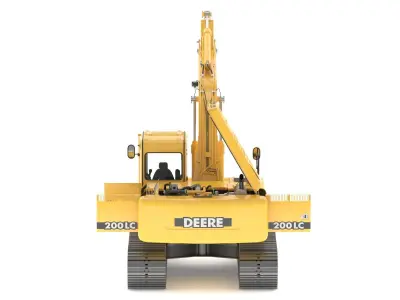 John Deere 200LC Hydraulic Excavator 3D model