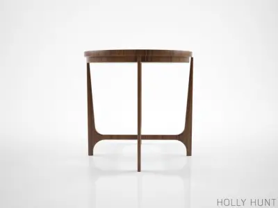 Holly Hunt Portia side table 3D model