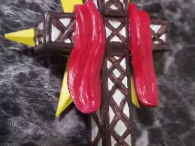 Cross Ornament  Free 3D print model
