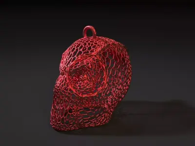 Deadpool Christmas tree decoration 3D print model