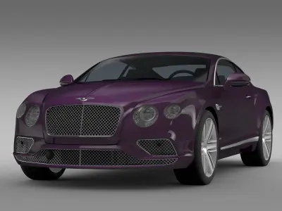 Bentley Continental GT 2017 3D model