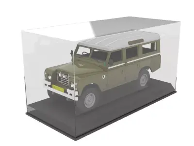 Land Rover 3 series Wagon 1 to 18  scale model series   3D print model