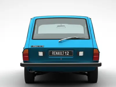 Renault 12 TSW 3D model