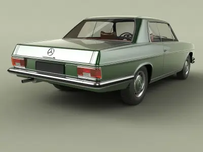 Mercedes-Benz W114 Coupe 3D model