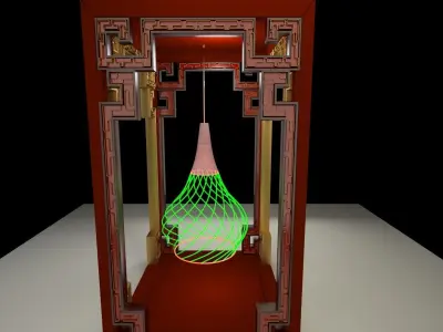 Chinese  lantern  3D model