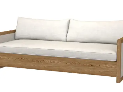 Tresser 84 Sofa Nicole Hollis 3D model
