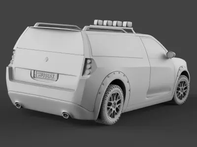 SUV Truck Concept 2020 3D model