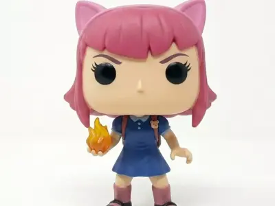 Annie League of Legends Chibi Funko Style 3D print model