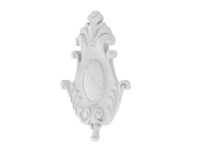 Cartouche Ornament 044 3D model