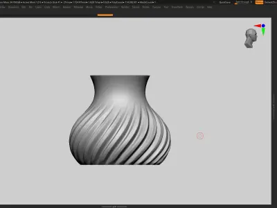 vase 3d print 325  3D print model