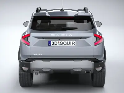 Dacia Duster 2024 3D model