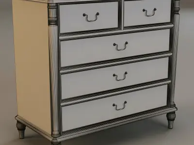 Laura Ashley commode 3D model