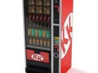Vendor Model kool-aid vending machine 3D model