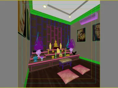 Tabernacle room 3D model