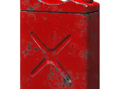 Fuel can 3d model 3D model