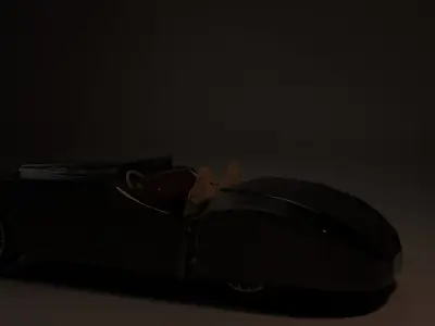 JAGUAR XK120  car 3d model 3D model