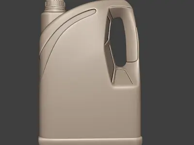 Engine Oil - Can  3D model