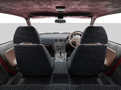 NISSAN Silvia s13 origin 3D model