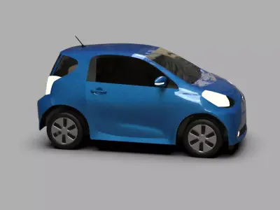 Toyota iq EV 2013 3D model