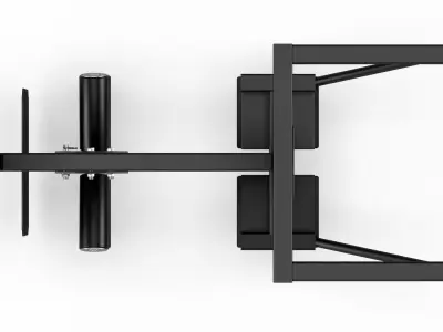 Glute Ham Developer GHD training apparatus 3D model