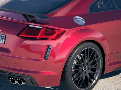 Audi TTS 2018 3D model