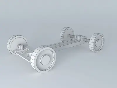 prototype toy car 3D model