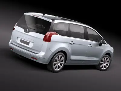 Peugeot 5008 3D model