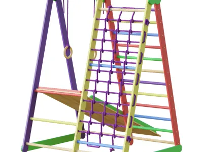 Childrens sports kitty Kind-Start-3 3D model