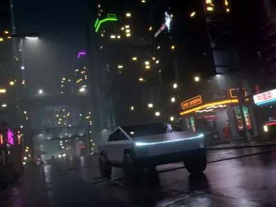 Tesla Cybertruck 3D Model 3D model