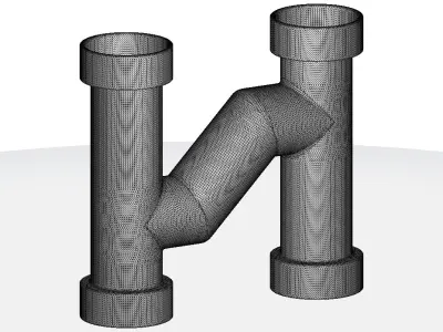 Exquisite PVC Fitting 3D print model