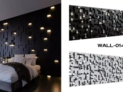 MODEL-WALL 014 3D model
