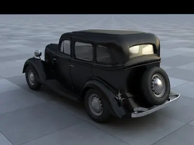 Gaz M1 3D model