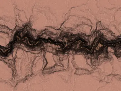 High-polly Desert Canyon 3D model