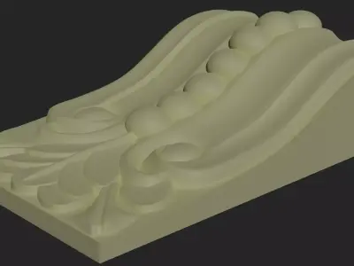 Decorative element 3D print model purchase